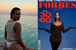 Georgina Rodriguez Featured on the Front Cover of Forbes Magazine