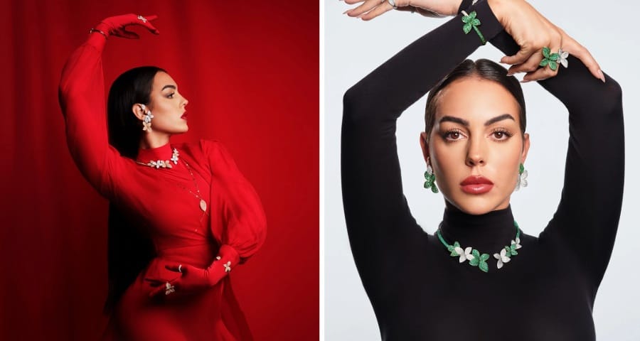 Georgina Rodriguez Looks Absolutely Stunning While Modeling for Pasquale Bruni