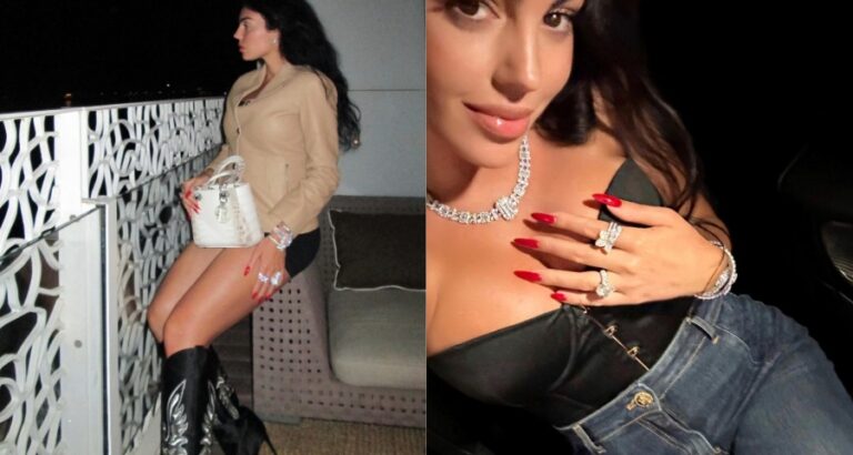 Georgina Rodriguez Is Captivating Everyone During Her Dubai Vacation, Showcasing Her Exquisite Jewelry Collection