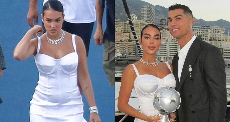 Georgina Rodriguez Turns Heads in a Striking Outfit While Celebrating Cristiano Ronaldo’s Award