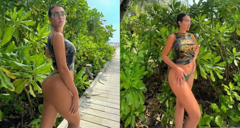 Georgina Rodriguez Stuns in Bikini During Maldives Getaway, Leaving Fans Breathless