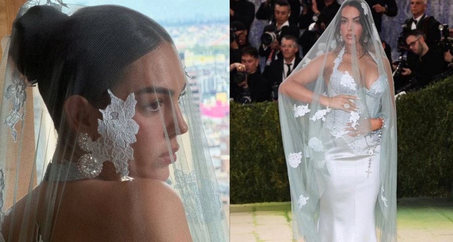 Georgina Rodríguez Stuns in Ethereal Custom Ludovic de Saint Sernin Look Inspired by the Virgin of Fátima at the 2026 Met Gala
