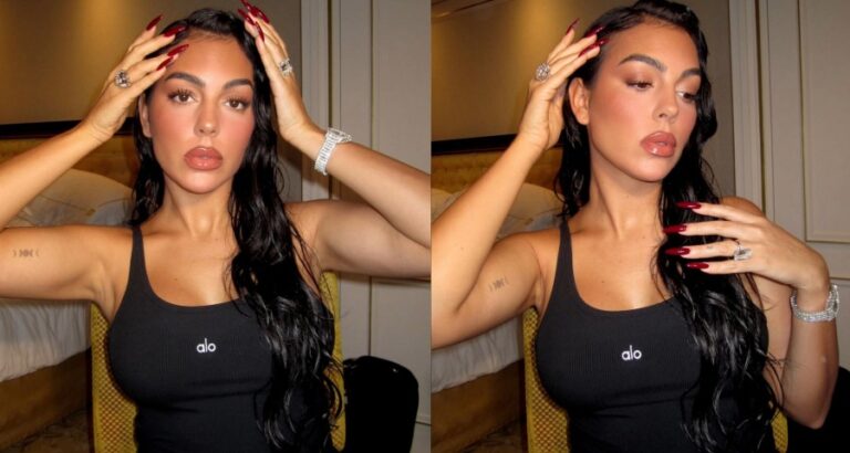 Georgina Rodriguez Turns Heads in Beautiful Alo Look