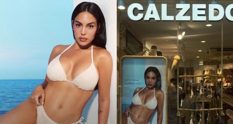 Georgina Rodriguez Shines as the Face of Calzedonia’s Luxury Swimwear Collection