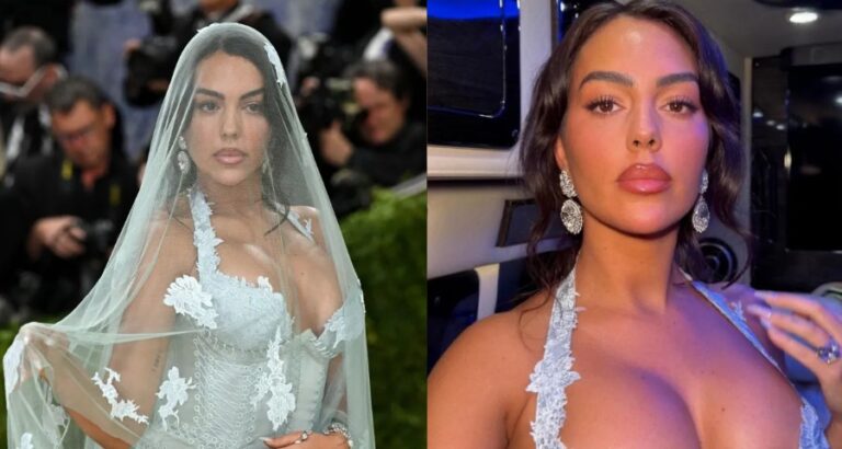 Georgina Rodriguez Turns Heads in Dazzling Silver Dress at 2026 Met Gala