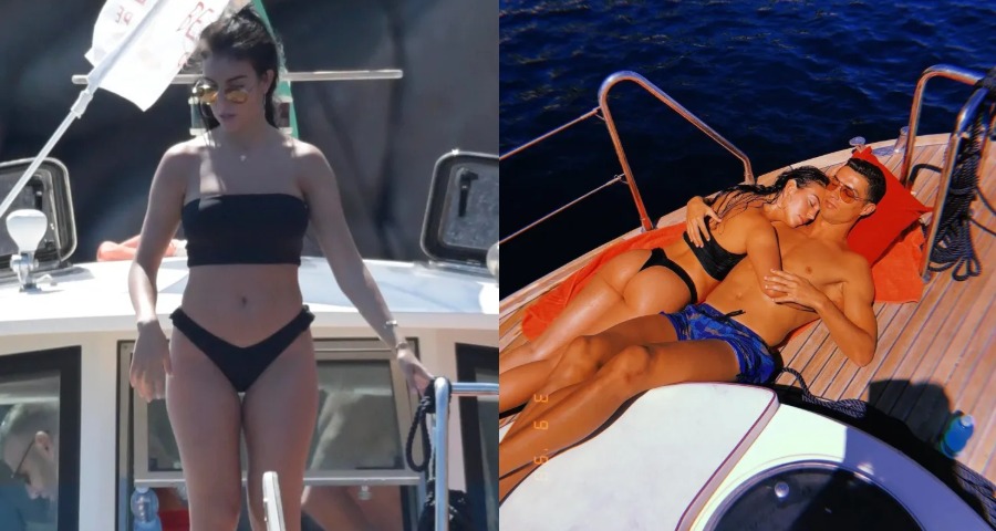 Georgina Rodriguez Stuns While Relaxing on Luxury Boat Trip With Cristiano Ronaldo