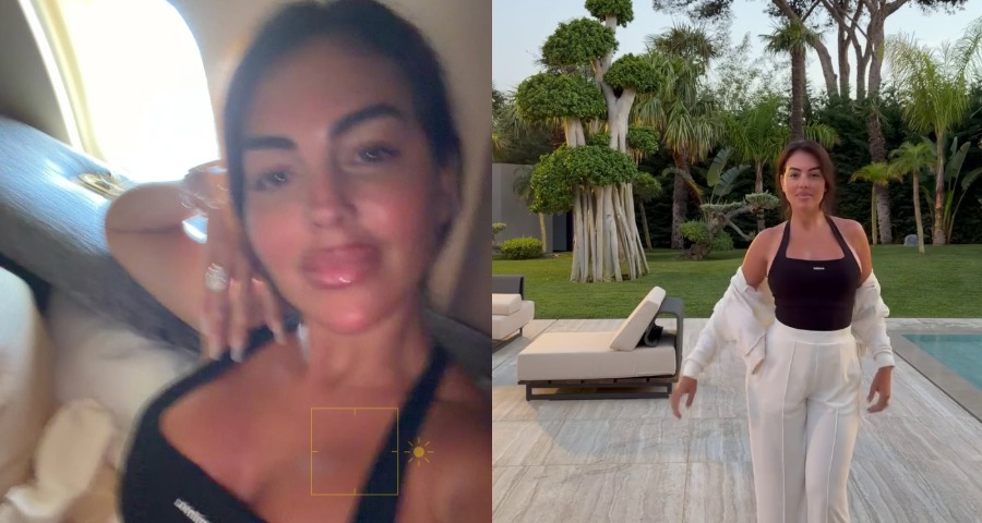 Georgina Rodriguez Teases Upcoming Mimoa Clothing Line in Chic Style